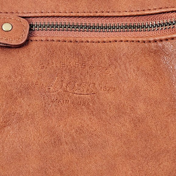 Bass Womens Tote Black Pebbled Faux Leather Shoulder Bag Option Coin Purse - Picture 2 of 10